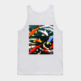 The Art of Koi Fish: A Visual Feast for Your Eyes 24 Tank Top